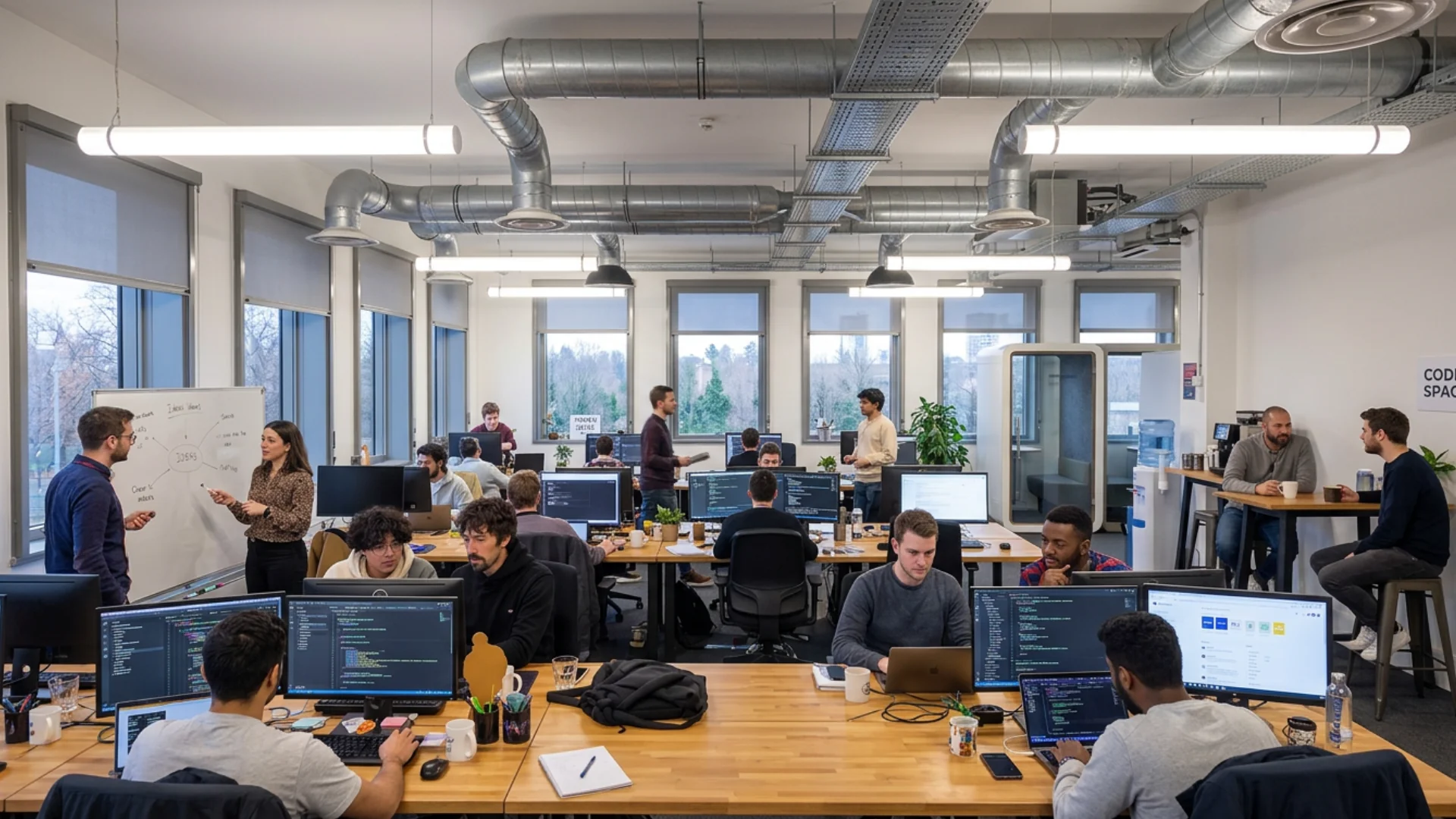New Vega teams at work